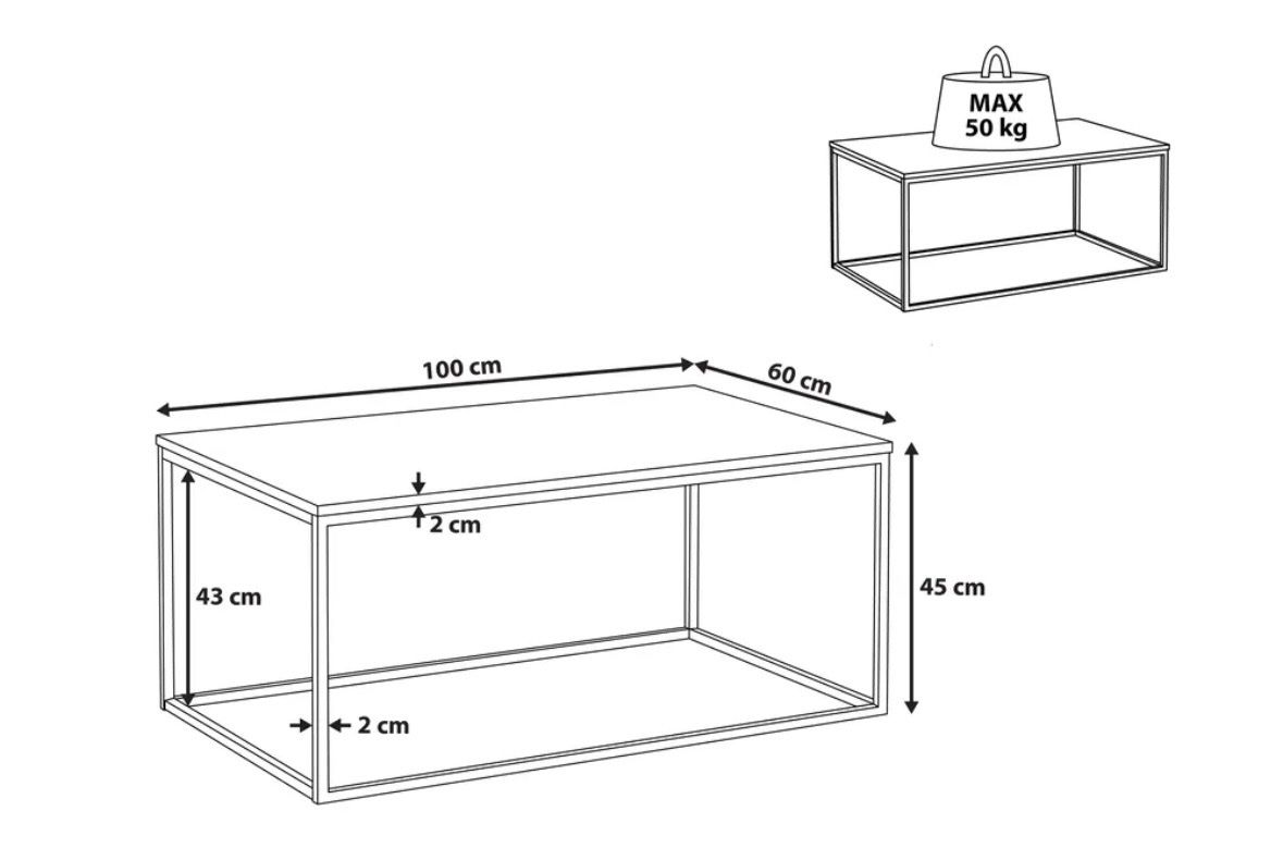 Tavoli: Schwarzer Couchtisch mit Marmoroptik – Usato da Zollikofen venduto da Lties 3