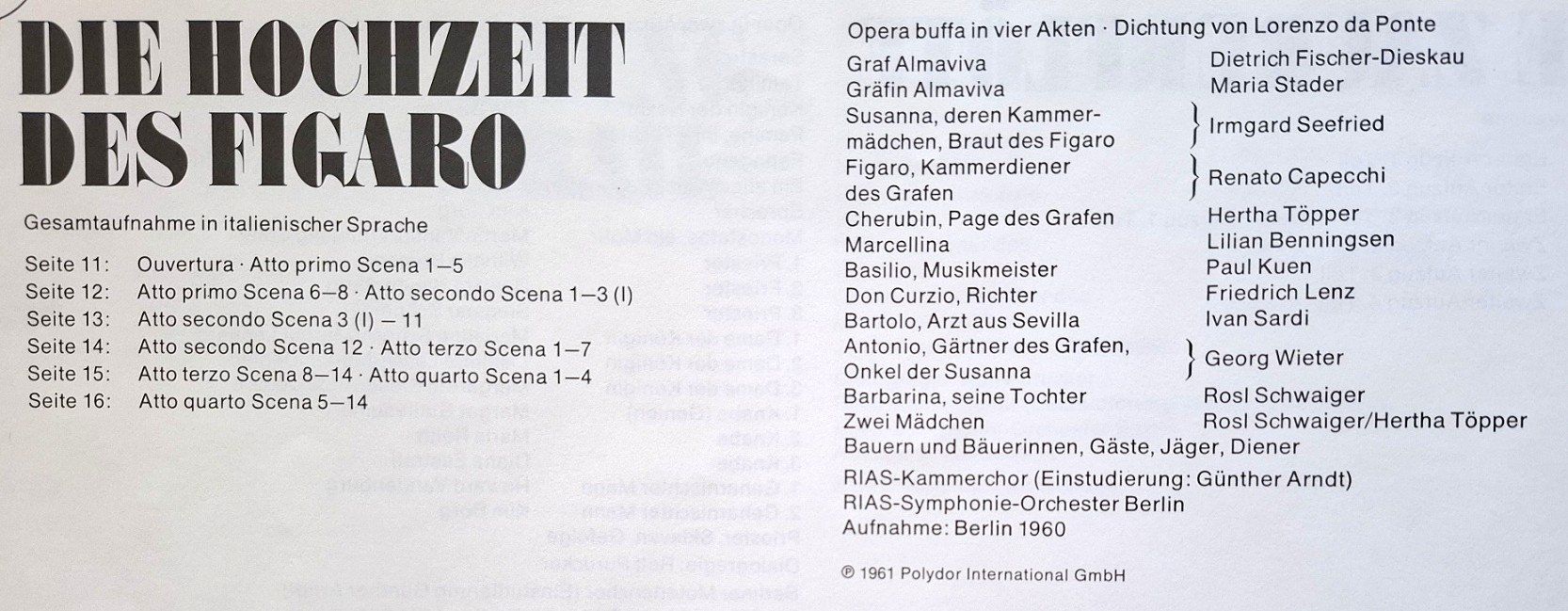Dischi in vinile: FRICSAY, W.A.Mozart, 5 Opern – Nuovo (secondo la descrizione) da Gossau ZH venduto da AISHA124 3