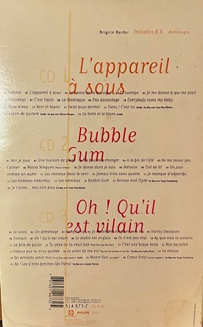 CD: Brigitte Bardot - 3 CD's in einem Bildband - Edition 1993 – Nuovo (secondo la descrizione) da Erlinsbach SO venduto da 400_n956 1