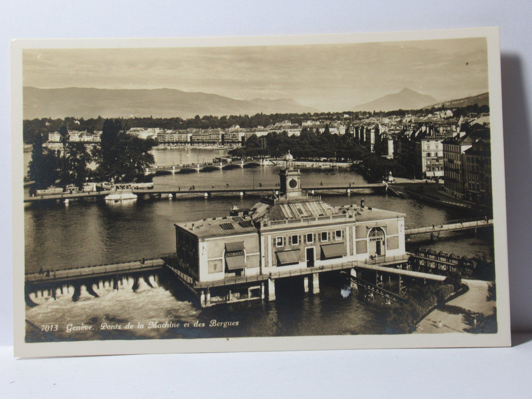 Cartoline postali: Genève , Ponts de la Machine et des Bergues – Nuovo (secondo la descrizione) da Grenchen venduto da Bluemchen1900
