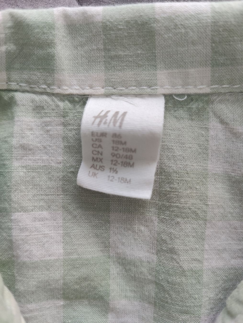 H&M Lotti & Set di vestiti: H&M Hemd und Shorts Set Gr. 86  – Usato da Zürich venduto da sof_f2ts 5