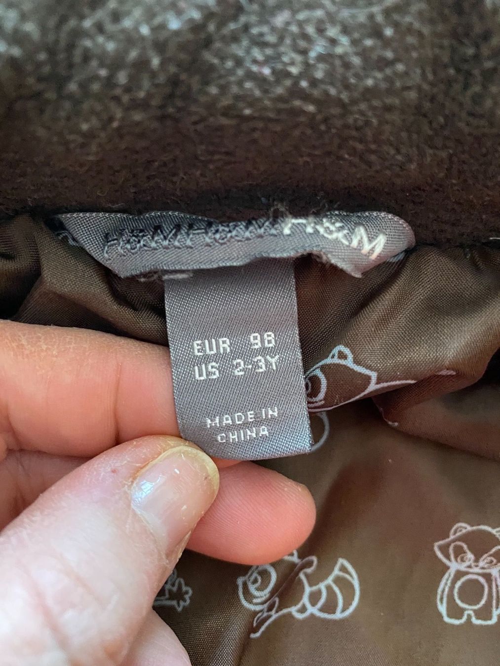 Giacche & Cappotti: Veste hiver brune garçon T.98 – Usato da Le Brassus venduto da lionete02 2