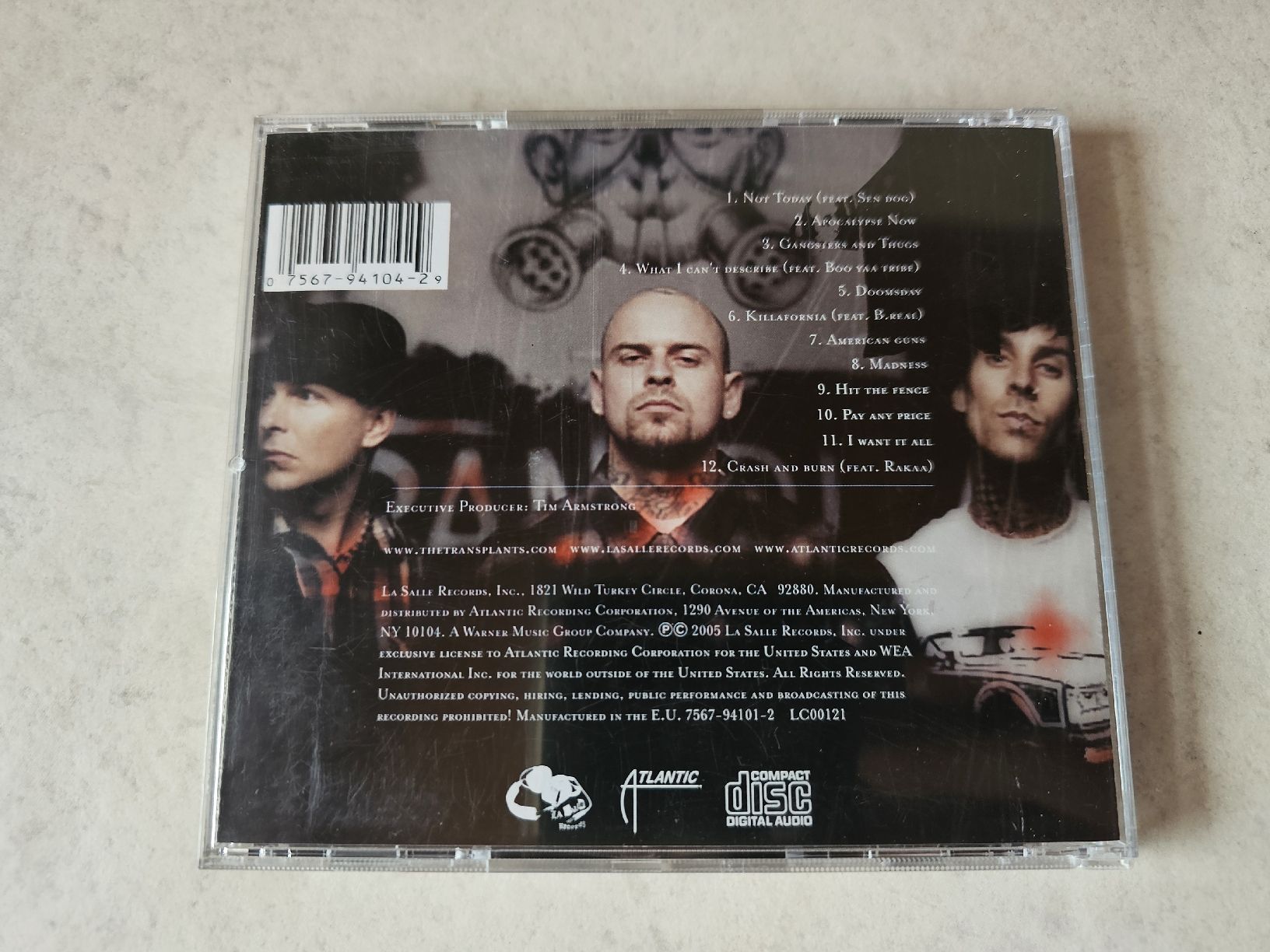 CDs: Transplants  -  Haunted Cities – D'occasion à Schneisingen par backstore24 1