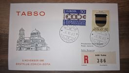 Swissair Zürich - Sofia 06.11.1965