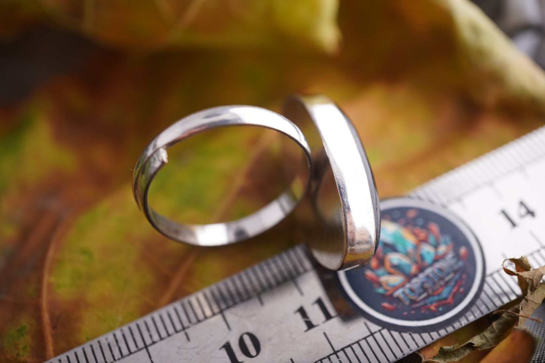 Minerali & Pietre curative: Siber Obsidian     ring Grösse  Variabel     (Räumung!) – Nuovo e nell'imballaggio originale da Eschenbach SG venduto da topstone 1