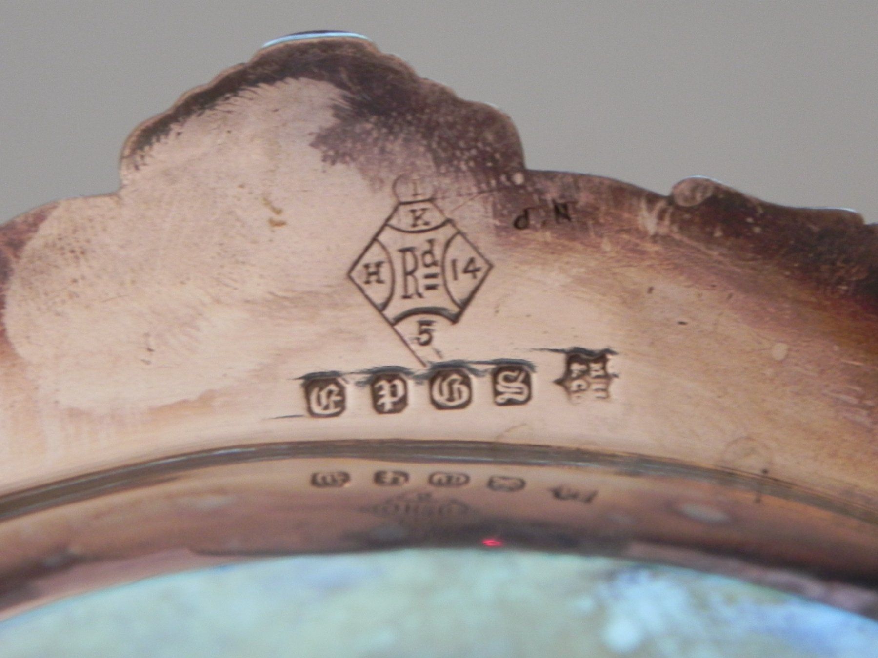 Ciotole: Silber Schale - Silber? Versilbert? verschiedene Stempel – Usato da Minusio venduto da Lory64 3