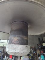 Terrassenheizung Gas, grosser Schirm, funktionsfähig