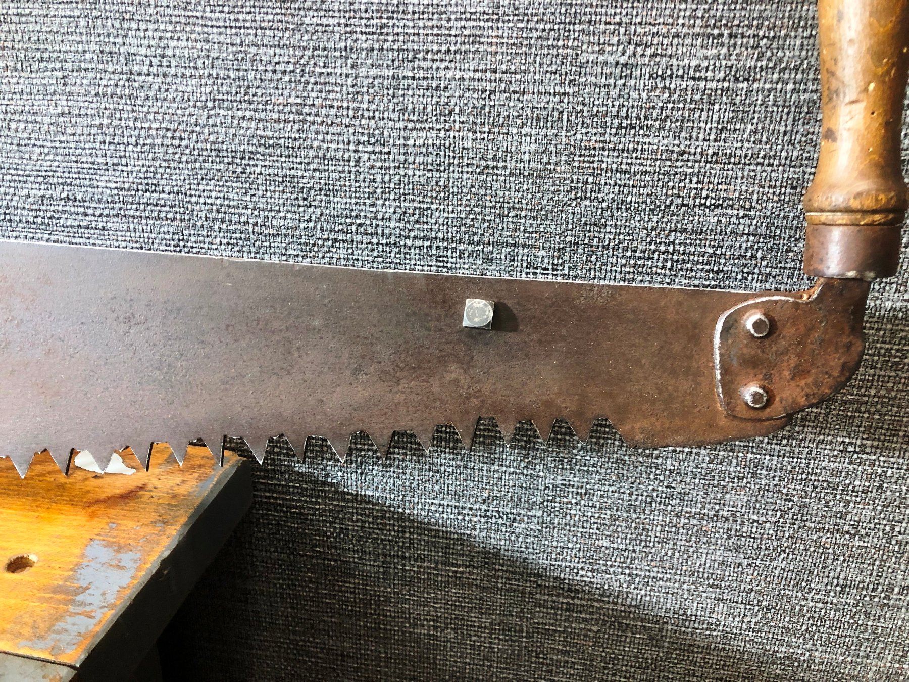 Lavagne: Säge antik Deko oder als Magnetwand usw. – Usato da Laufenburg venduto da industrial-silence 4