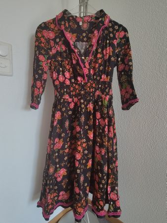 Blutsgeschwister Kleid mit Rosen Gr. S