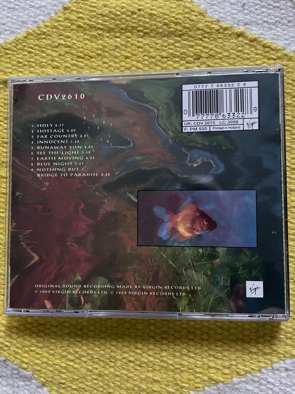 CD: MIKE OLDFIELD-EARTH MOVING – Usato da Rorschacherberg venduto da CD-Roli 1