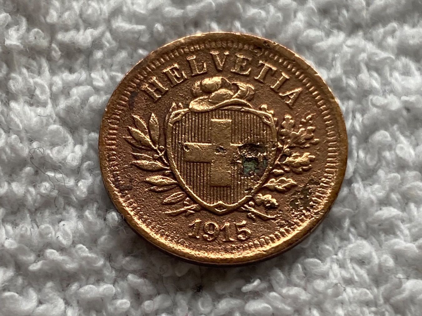 Tutti le monete: 1 centime/rappen 1915 – Usato da Nyon venduto da Ilmi09