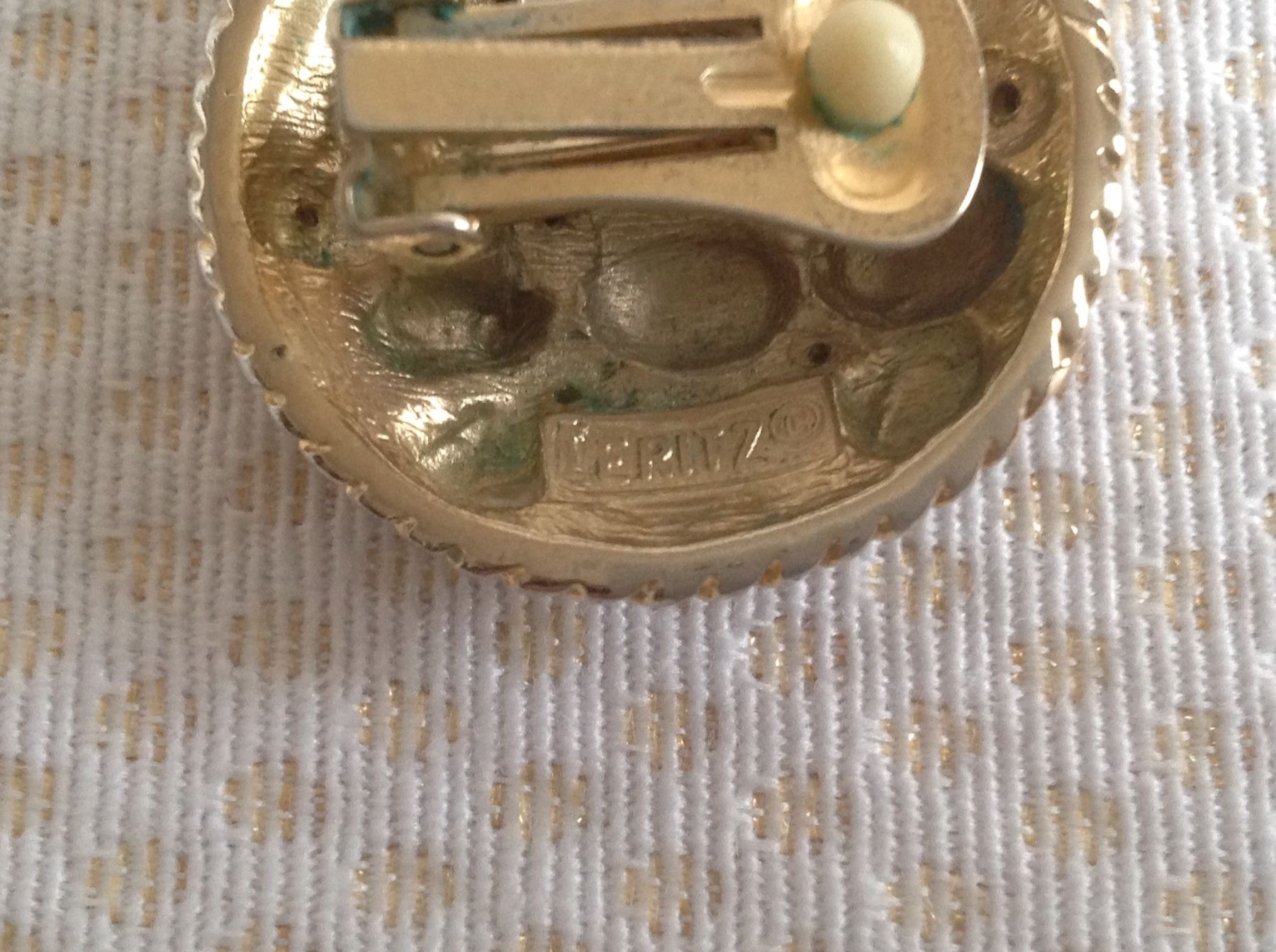 Orecchini pendenti & Orecchini a lobo: LERITZ - boucles d'oreille - vintage – Usato da Sion venduto da accroshoes 4