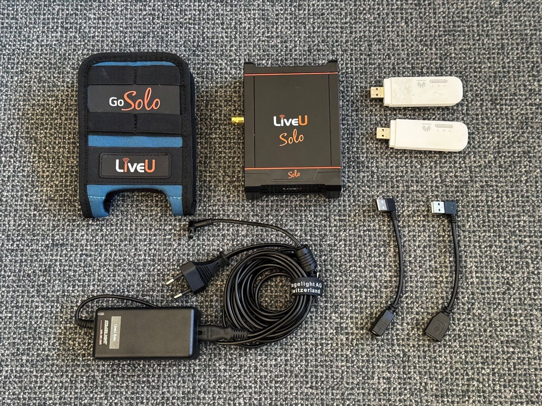 Registratori: LiveU Solo Video Encoder Set gebraucht mit Zubehör – Usato da Herisau venduto da Stagelight_AG