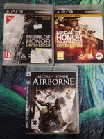 Lot de 3 jeux PS3 Medal of Honor en bon état complet
