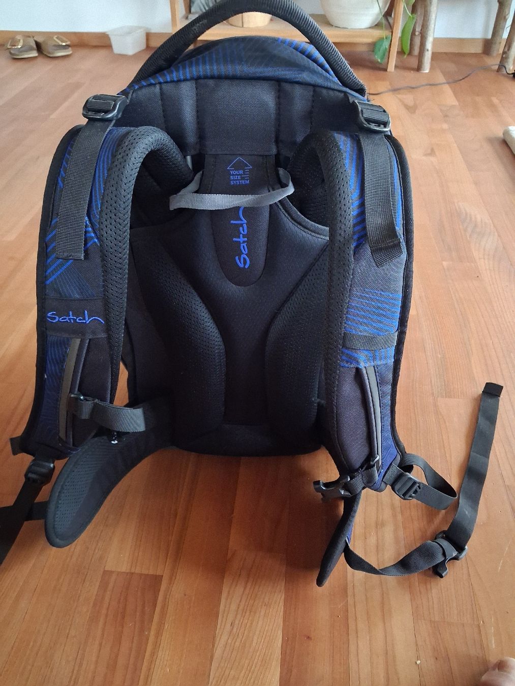 Satch Zaini: Rucksack Satch blau mit Muster guter Zustand – Usato da Luzern venduto da fap_7tnm 2
