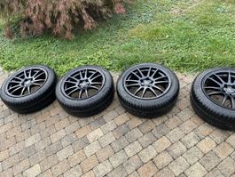 Alutec Alufelgen 18 Zoll mit Pirelli 235/45 R18 Reifen