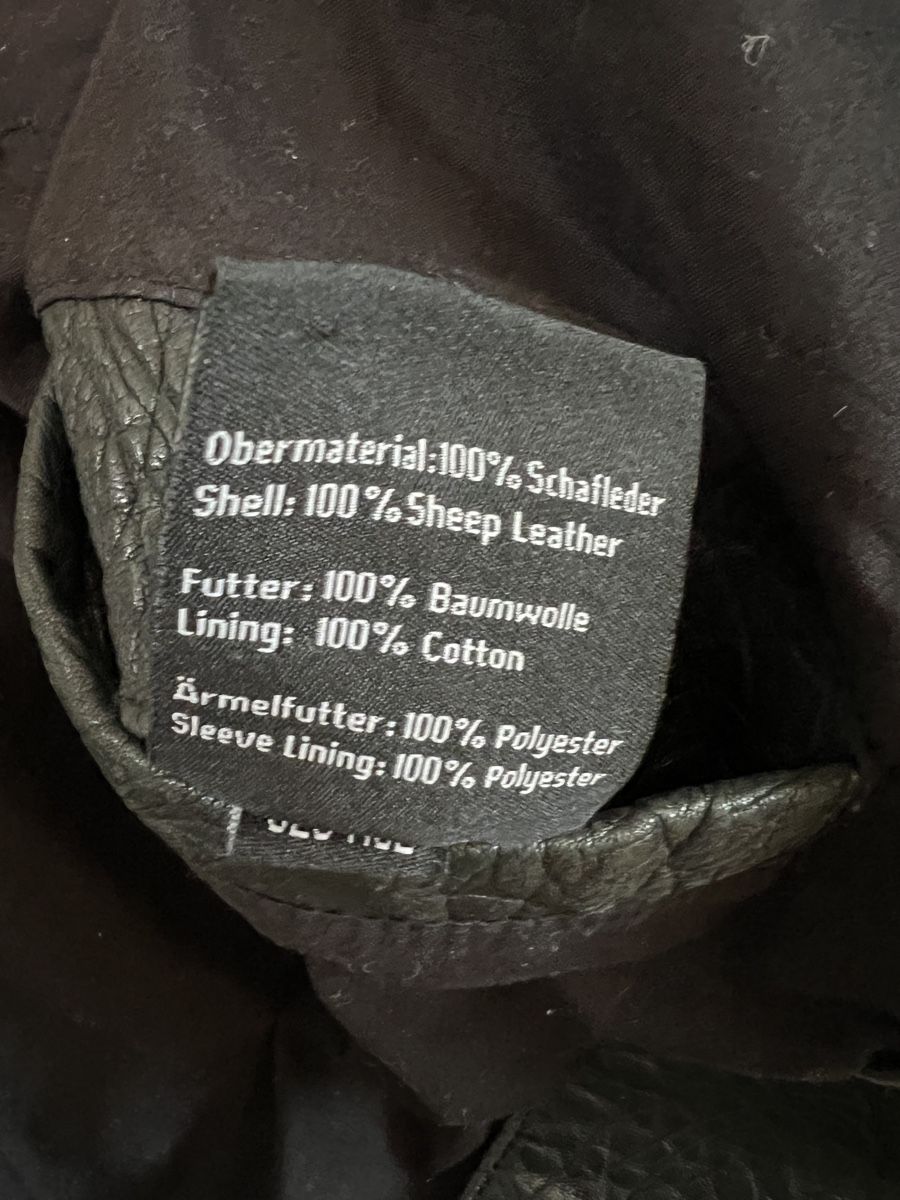 Jacken: Tigha Lederjacke, echtes Leder, schwarz, Gr. XL – Neu (gemäss Beschreibung) aus Lachen SZ von shi_22v2 6