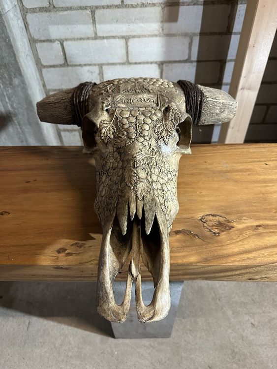 Totenkopf-Schale Aus Kunstharz, 16,5 X 11,5 Cm – Als Blumentopf, Süßigkeitenschale Oder Deko Für Halloween
