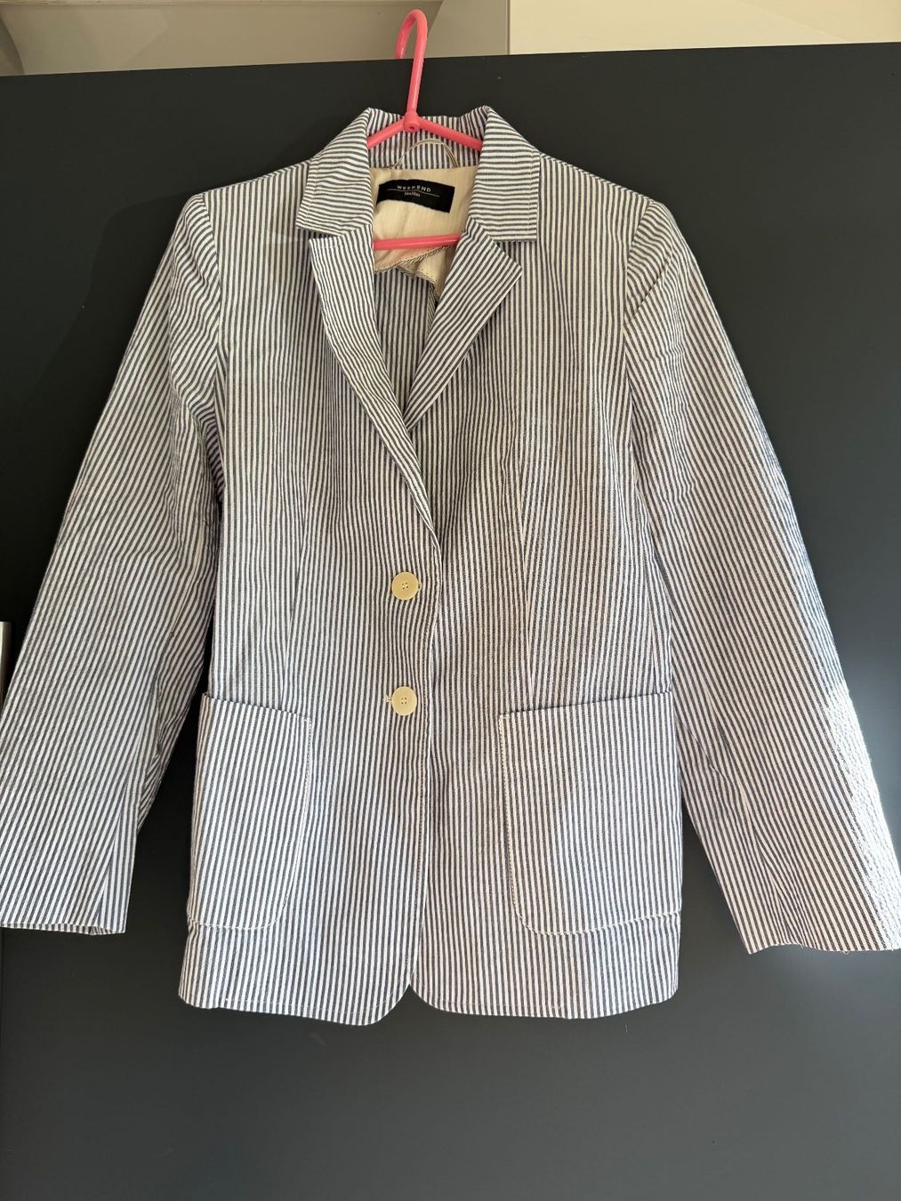Max Mara Giacche: Blazer WEEKEND MaxMara gestreift Groesse 42 top – Nuovo (secondo la descrizione) da Muttenz venduto da flowers04