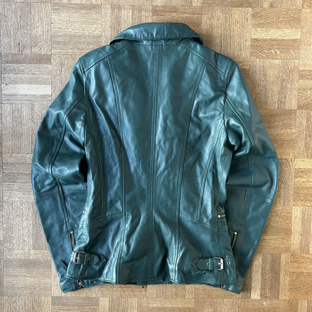 Giacche: Cigno Nero asymmetrical Leather Jacket – Usato da brent venduto da fukusapes 3