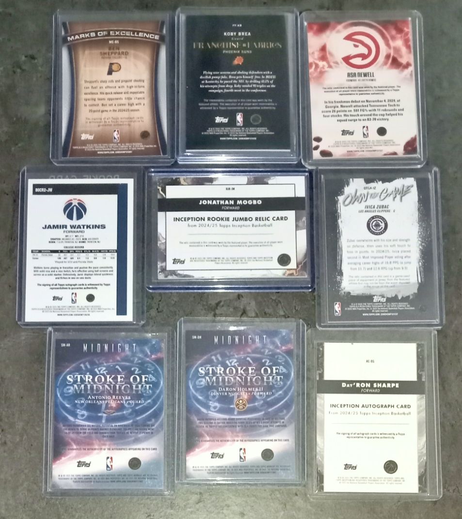 Cartoline: Auto & patch NBA cards lot – Nuovo (secondo la descrizione) da Vallorbe venduto da ant_75wx 1