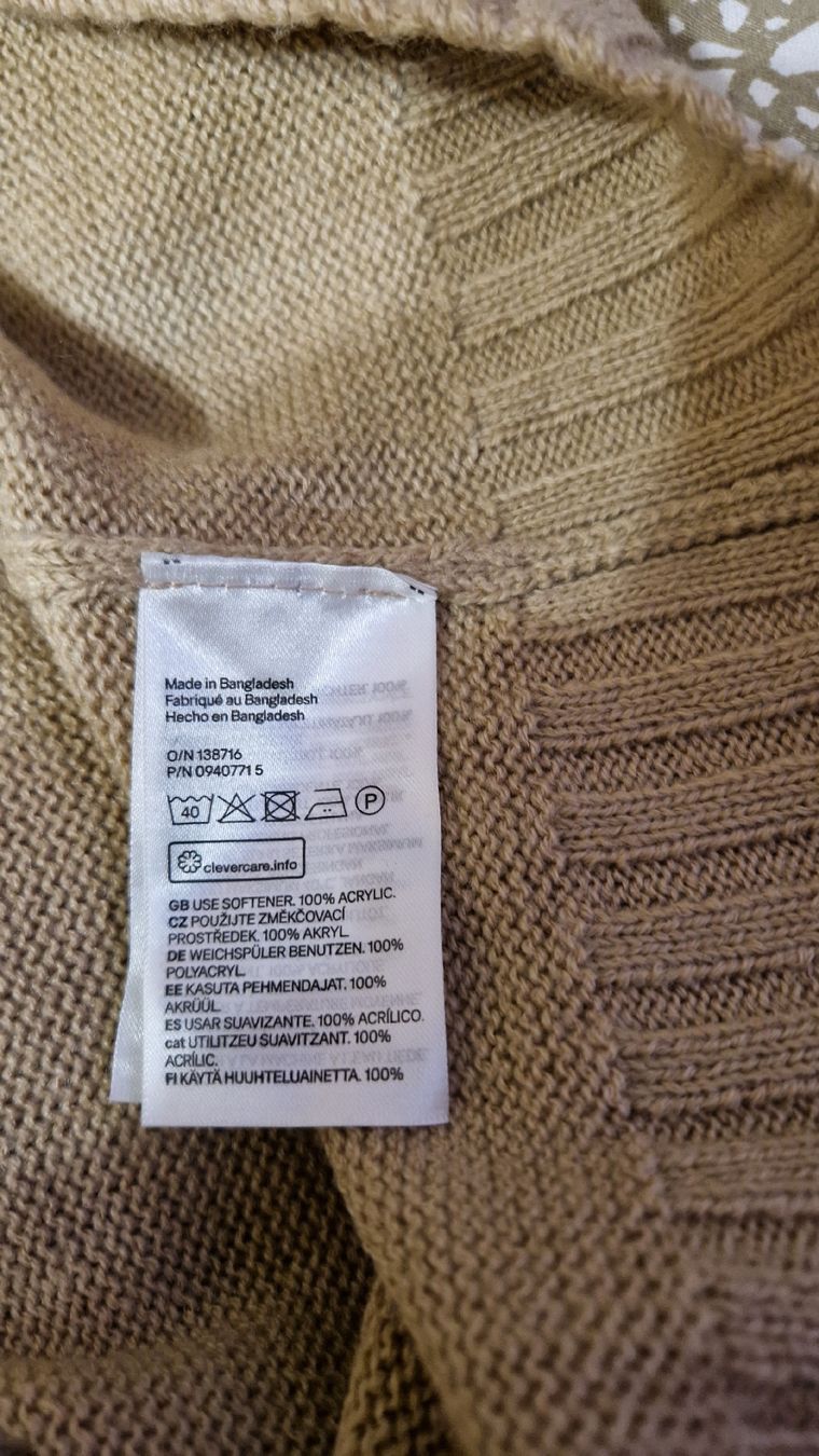 H&M Jacken: H&M Divided - Kurze Strickjacke Beige Gr. XL – Neu (gemäss Beschreibung) aus Oberengstringen von Sheera7 6
