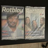 Rotblau Magazine 4 Stk. Neu Original verpackt