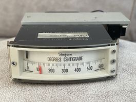 Simpson Model 3623 Grad Celsius Analoganzeige