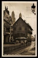AK Zürich, Haus Zum Rüden, 1923