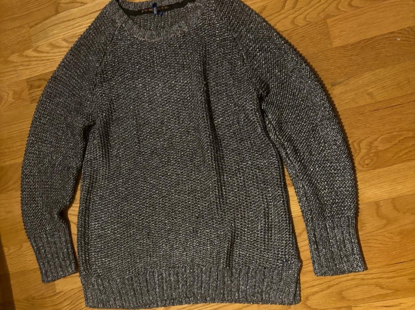 Cecil Maglioni & Felpe: CECIL Strickpullover  Gr.L GRAU/SILBER----(Z) – Usato da Wallisellen venduto da ASZT