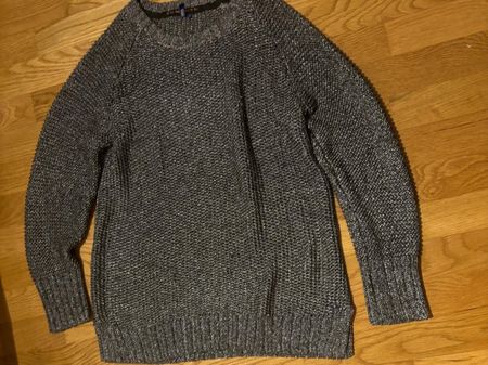 CECIL Strickpullover  Gr.L GRAU/SILBER----(7)