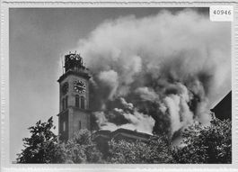 Thalwil - Prot. Kirche - Brand vom 19. Mai 1943