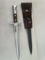 Bajonett Elsener Schwyz mit Koelle mit Patina 54 Zeichen