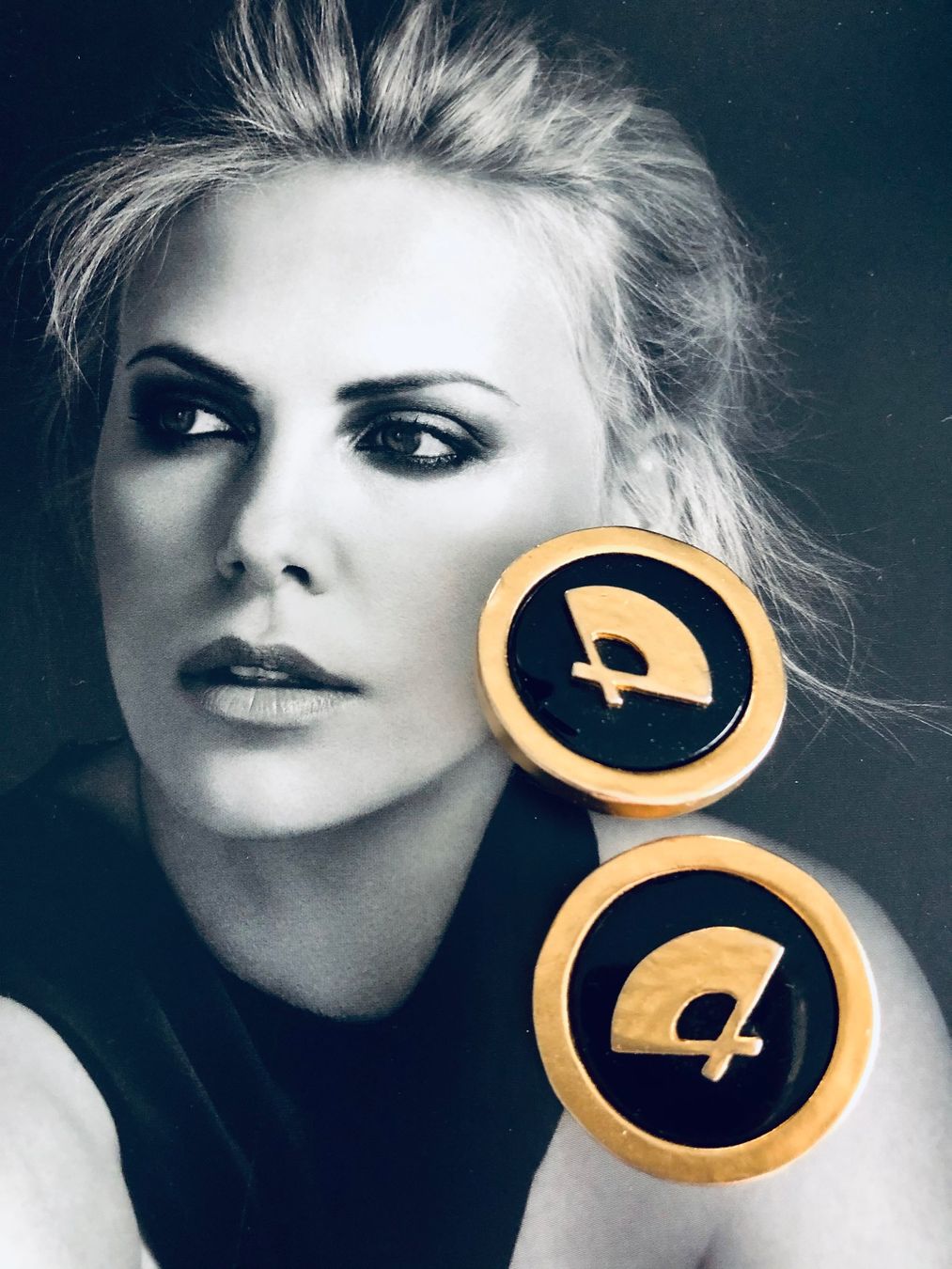 Karl Lagerfeld Orecchini pendenti & Orecchini a lobo: KARL LAGERFELD Vintage Clips – Usato da Winkel venduto da Glamour4You