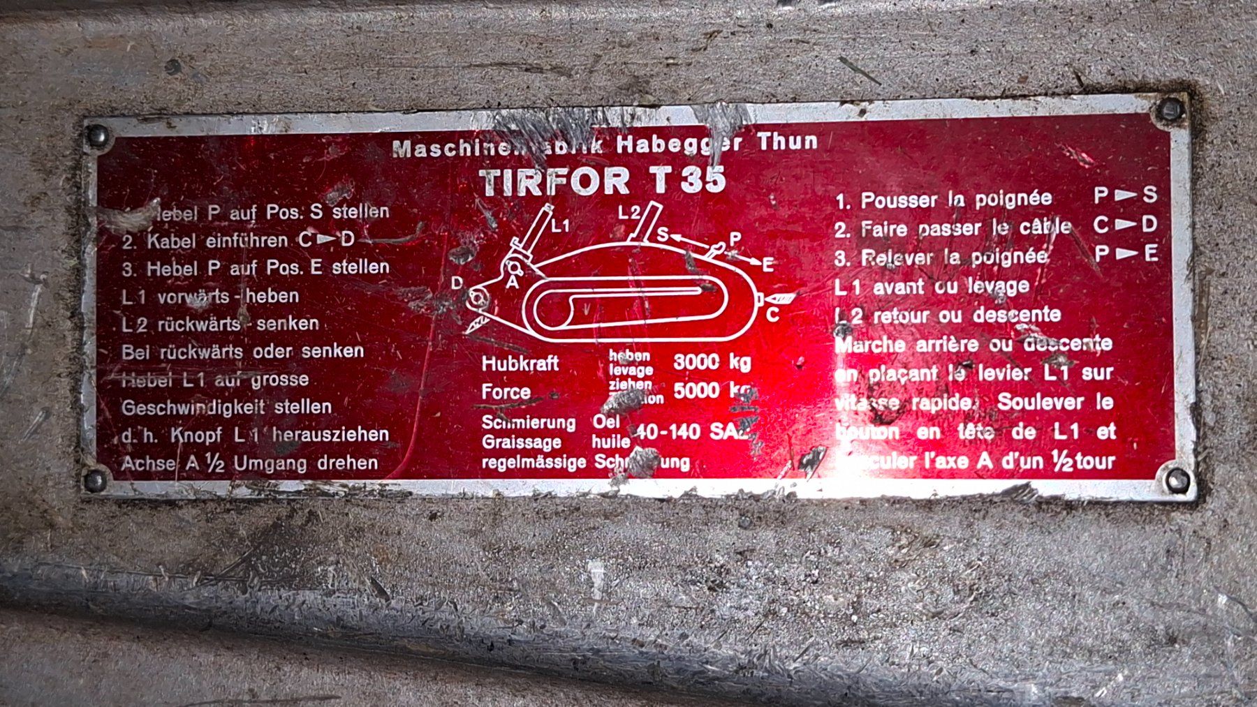 Sonstiges zum Lager & Transport: Habegger – Gebraucht aus Weissenstein b. Solothurn von sewe09 1