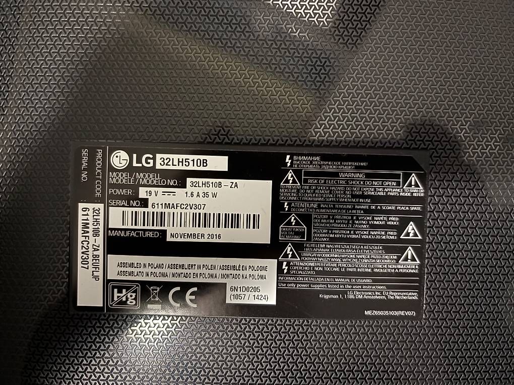 Televisori: LG 32 LH 510 B – Usato da Rorschacherberg venduto da Silverastra0 2