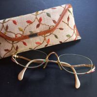 Vintage Lese Brille Vergoldet