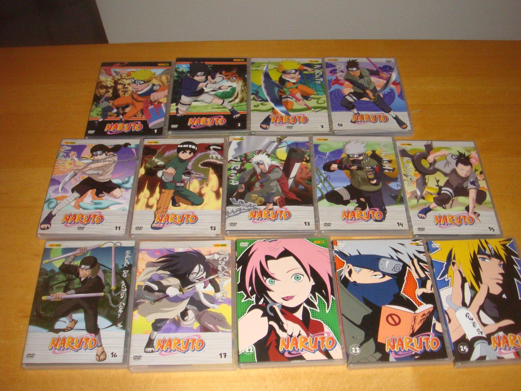 Tutti i DVDs: DVDs Naruto 14 verschiedene Episoden – Usato da Reinach BL venduto da Maryichbins