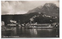 BRUNNEN mit Frohnalpstock, Dampfschiff