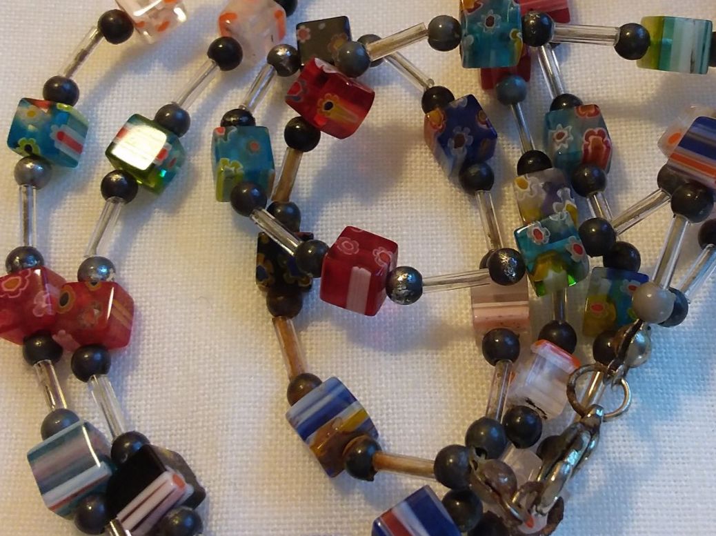 Murano Catenine: Vintage Murano Glaskette doppelsträngig, ca 1960 – Usato da Zürich venduto da gutsan 4