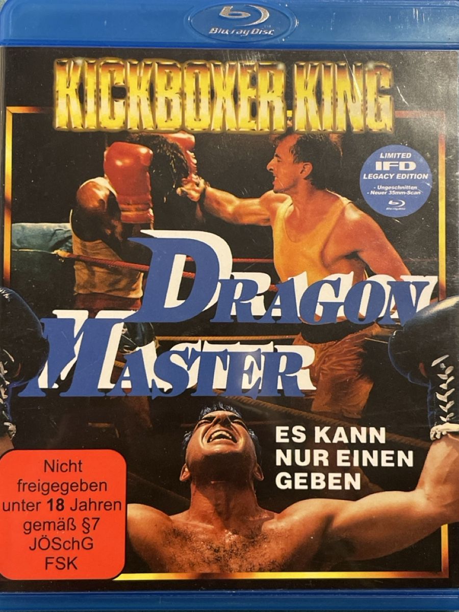 Tutti i DVDs: KICKBOXER KING - DRAGON MASTER  (1991) – Nuovo (secondo la descrizione) da Waldenburg venduto da Gonzo8