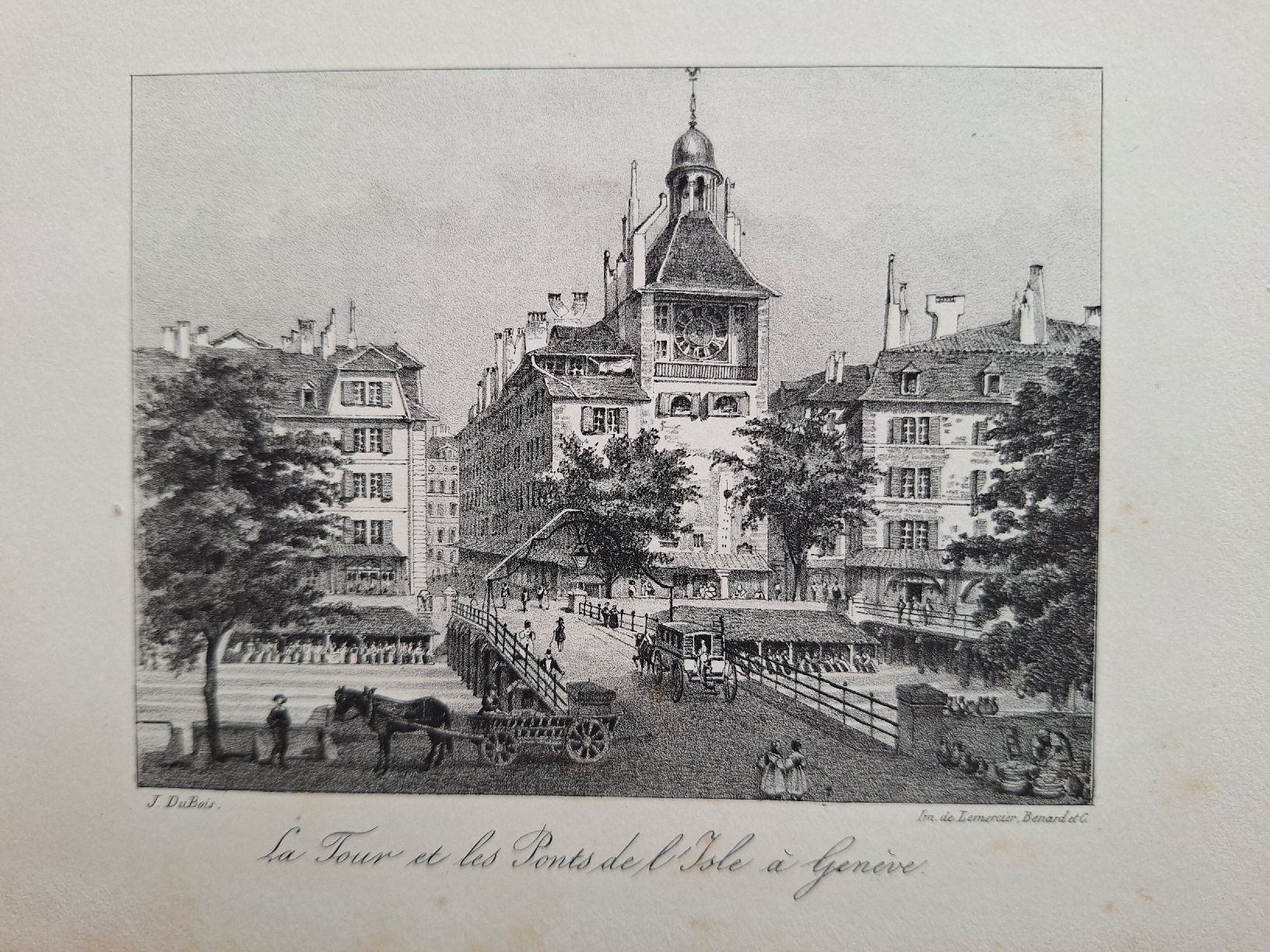 Gravures: GENEVE – D'occasion à Bevaix par bohrap