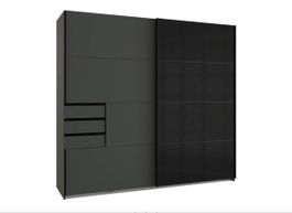 Kleiderschrank ASCONA dunkelgrau 