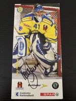 Autogrammkarte Lars Weibel HCD Saison 2002 2003 signiert