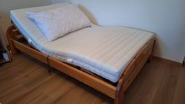 Bett inkl. Matratze und Lattenrost