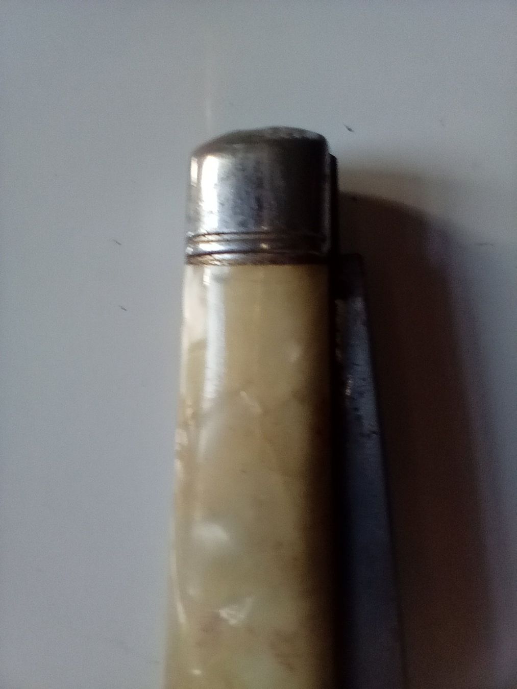 Taschenmesser: Vintage Sackmesser Richards Sheffield Perlmuttschale England – Gebraucht aus Oberdorf BL von Barocki888 8