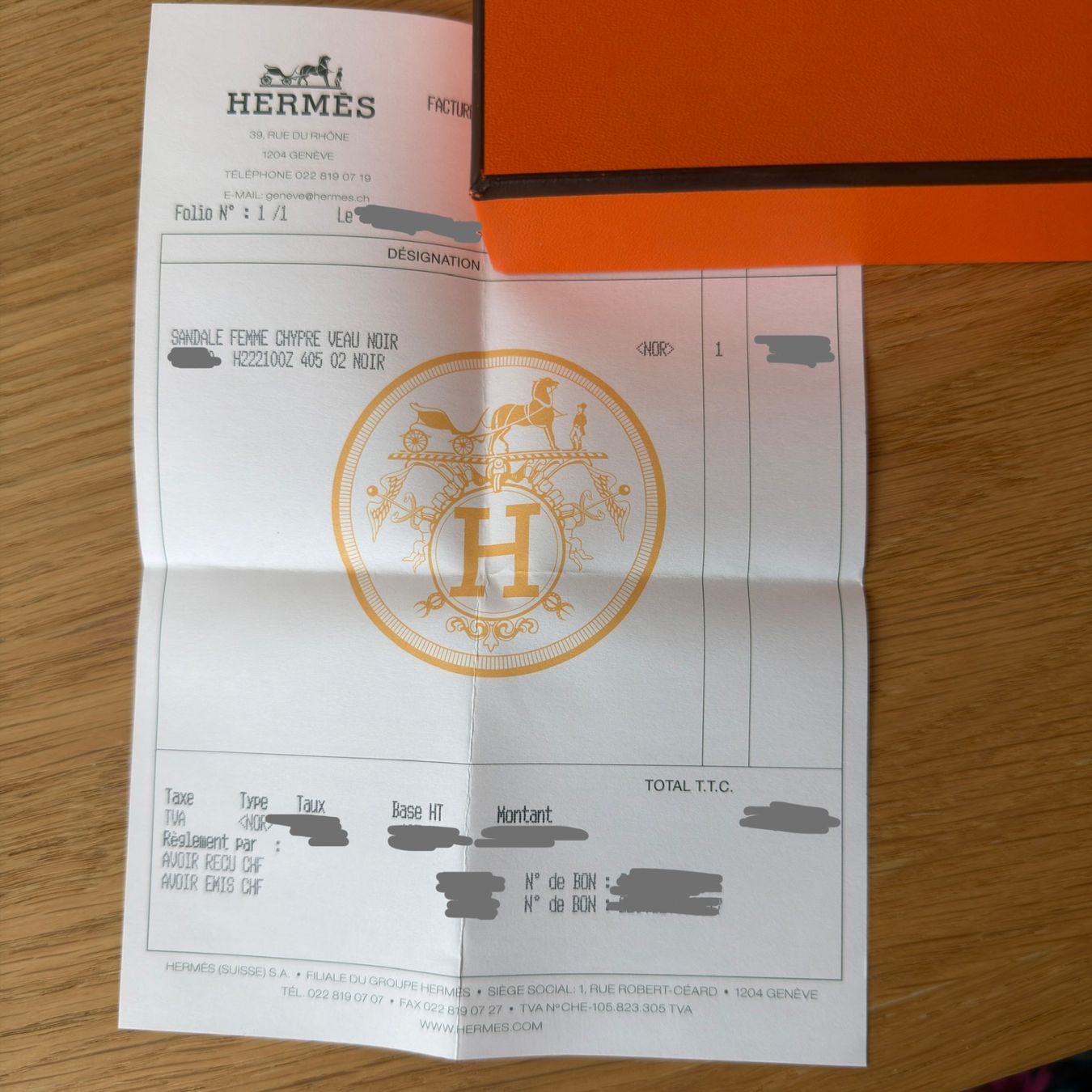 Hermès Scarpe da donna: Authentiques Sandales HERMÈS Chypre 40.5 NEUVES – Nuovo e nell'imballaggio originale da Carouge GE venduto da loveluxury 9