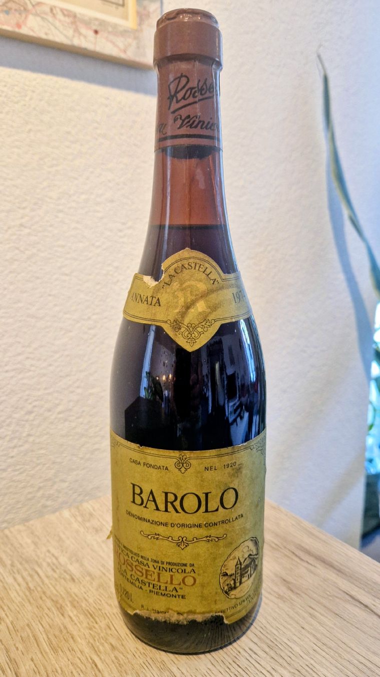 Vino: Barolo La Castella 1974 – Usato da Burgdorf venduto da _Sacha_