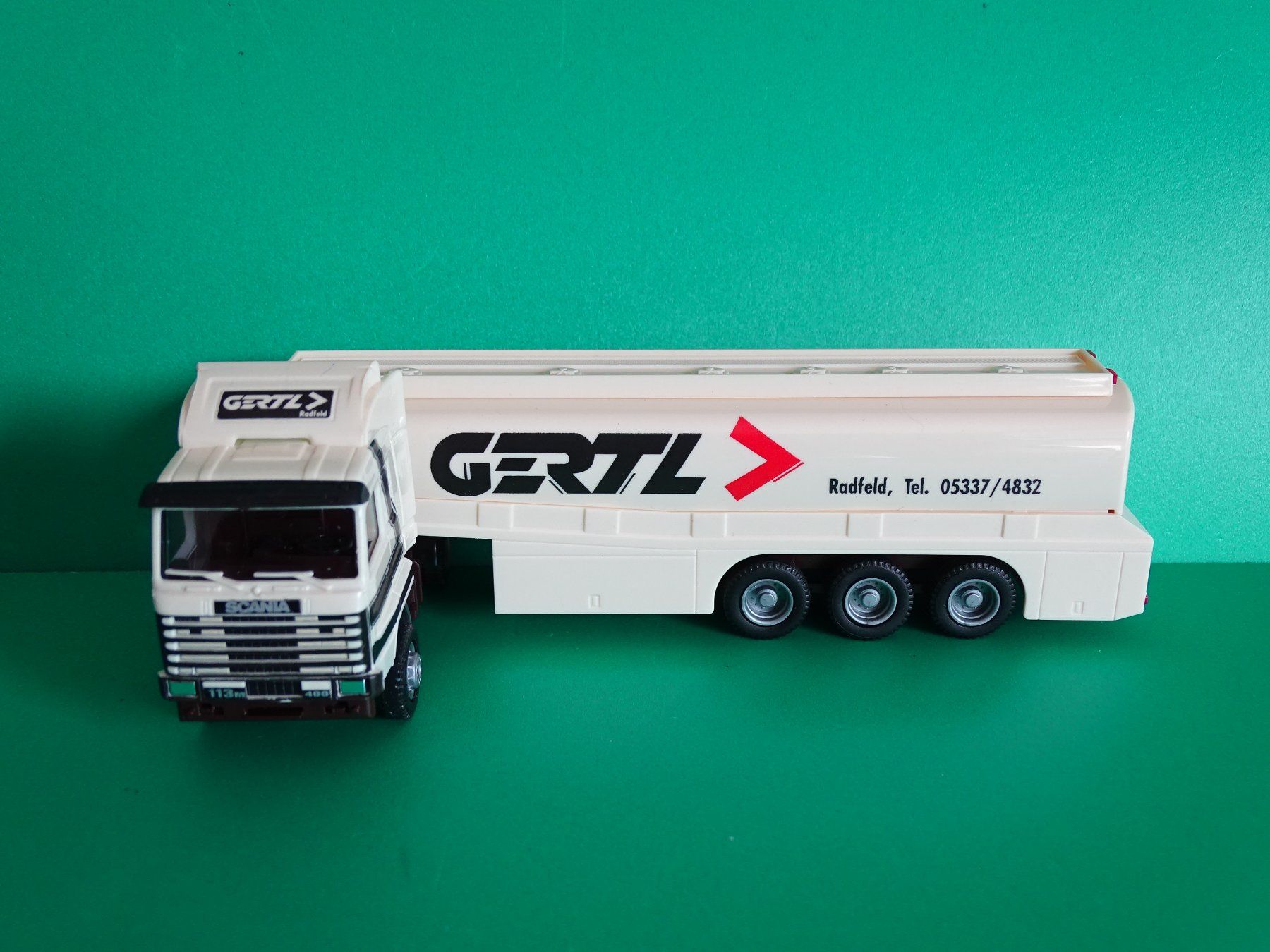 Scania Modellini d'auto: Scania LKW von AMW 1/87 – Usato da Bretzwil venduto da Meex 2