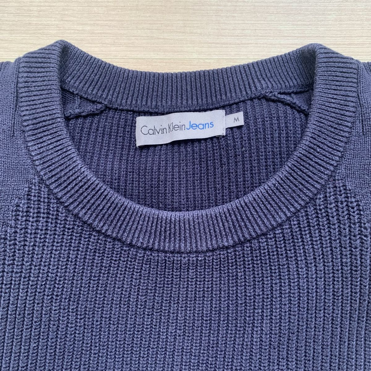 Calvin Klein Maglioni & Felpe: Calvin Klein Cotton Navy Pullover Crew Neck Jumper Medium – Usato da Kriens venduto da mat_9gtt 2